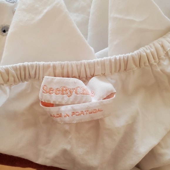 See By Chloe Embroidered white Blouse - Picture 3 of 4